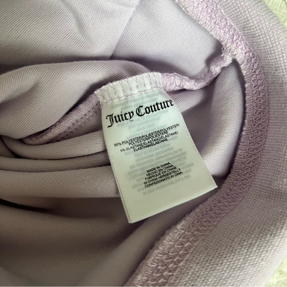 Juicy Couture Classic Velour Zip Hoodie in Lilac - Picture 3 of 8